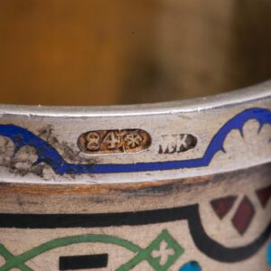 Russian napkin ring with proverb — image 4
