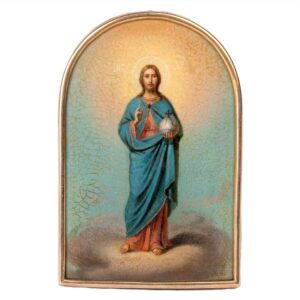 Russian icon of Christ Pantocrator — image 1
