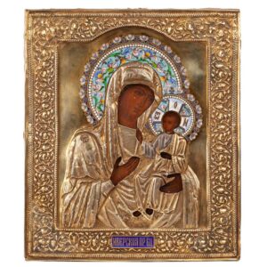 Russian icon of the Iverskaya Mother of God — image 1