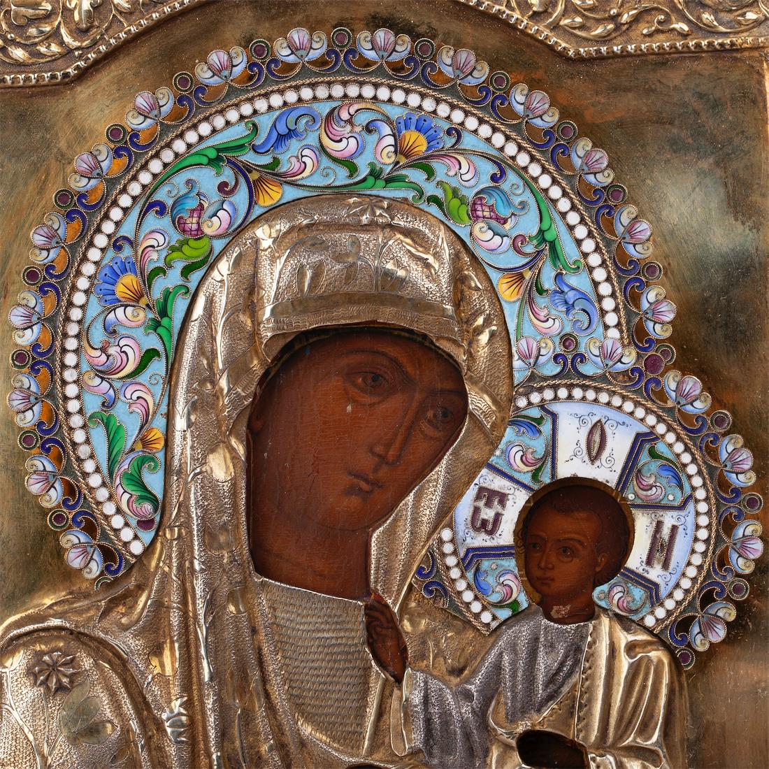 Russian icon of the Iverskaya Mother of God — image 2