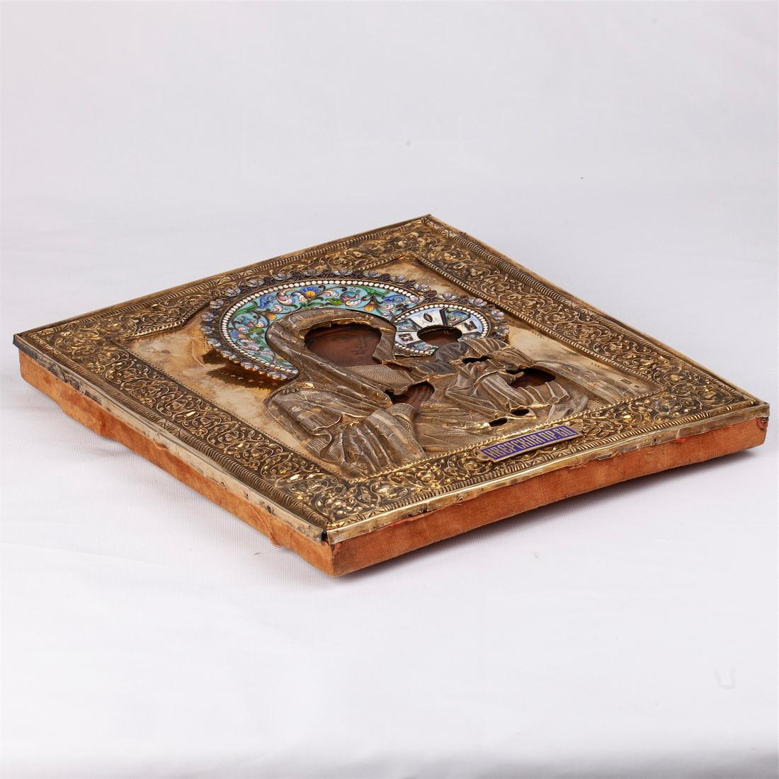 Russian icon of the Iverskaya Mother of God — image 7