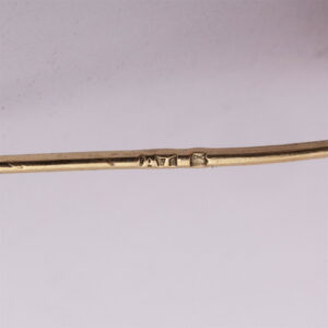 Gold pendant in the shape of a dagger — image 4