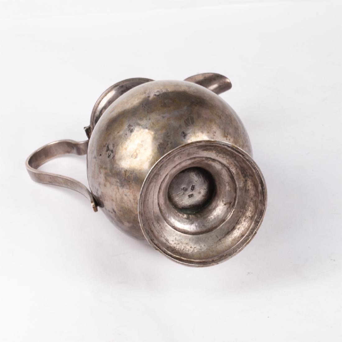 Russian silver wine jug — image 3
