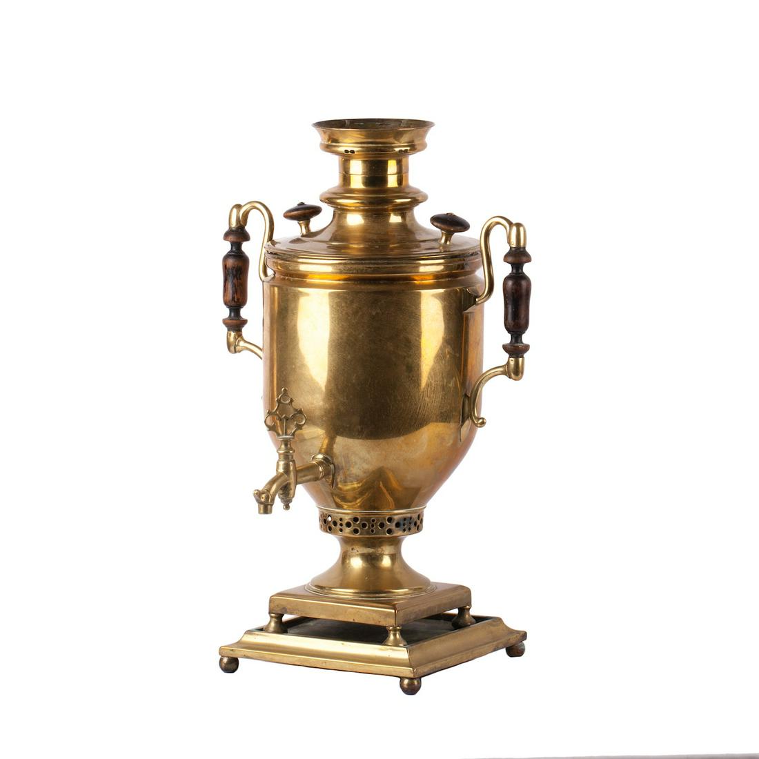 Russian samovar in the shape of a vase — image 2