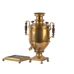 Russian samovar in the shape of a vase — image 4