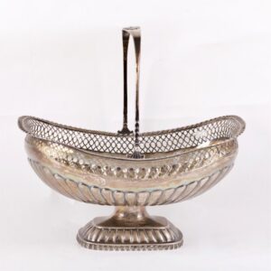 Russian silver bread basket — image 4