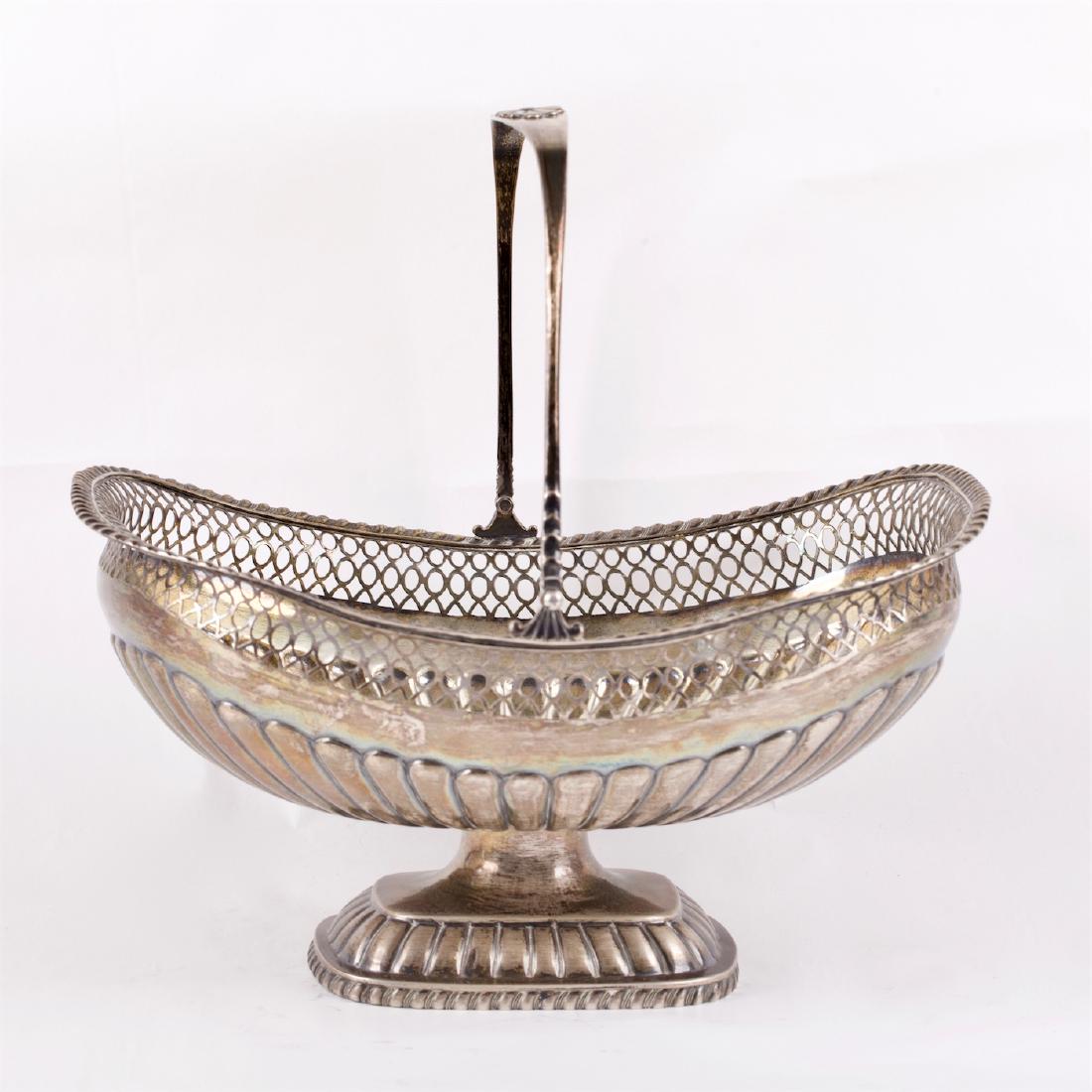Russian silver bread basket — image 4