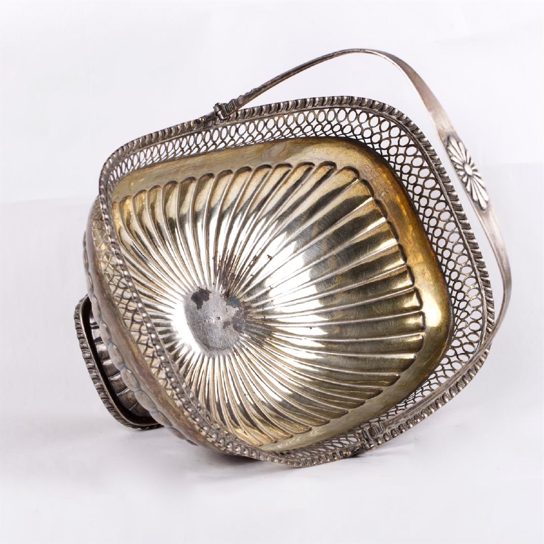 Russian silver bread basket — image 5