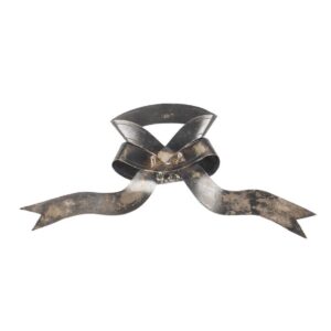 Russain silver-gilt memorial wreath-bow — image 2