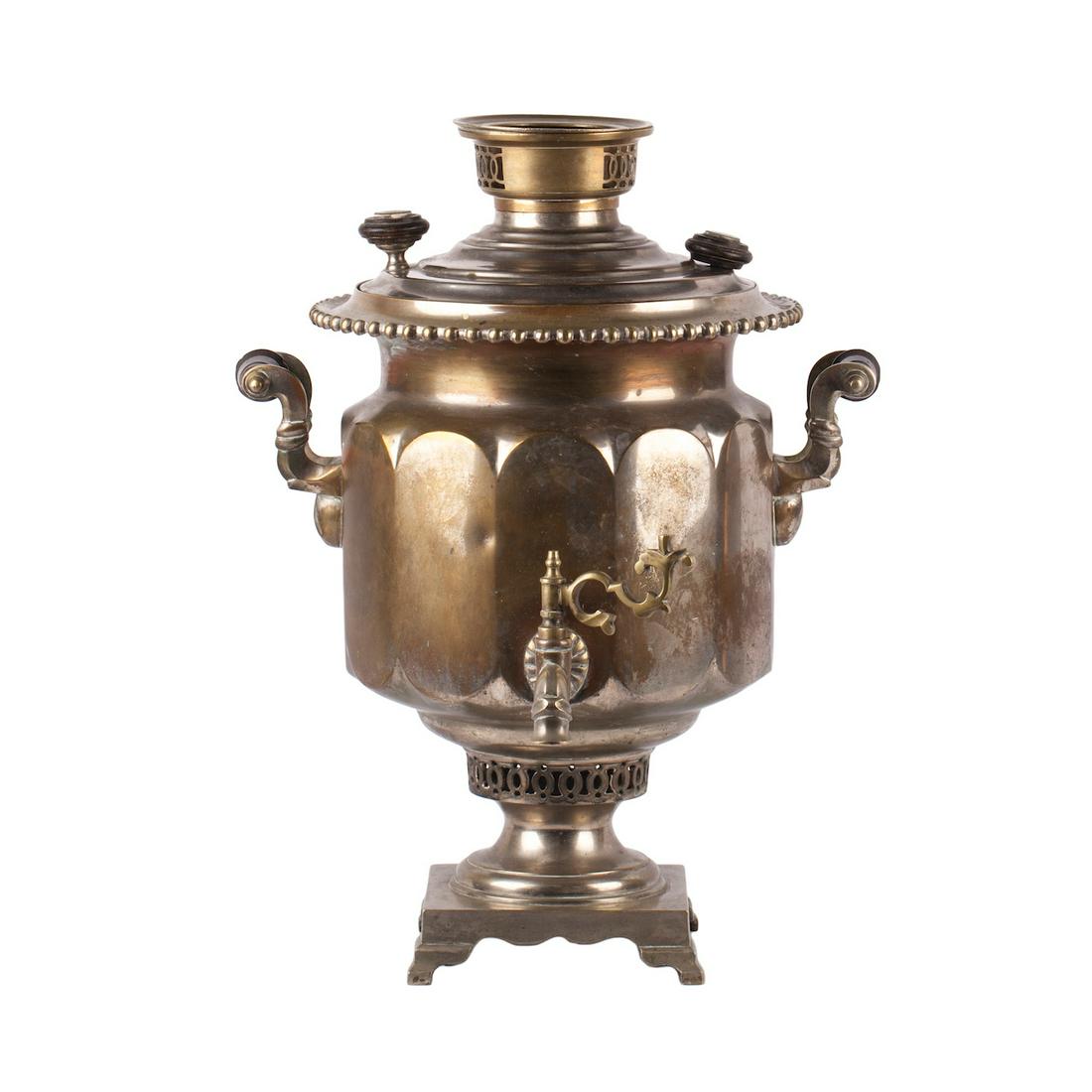 Russian samovar in the shape of a jar — image 1