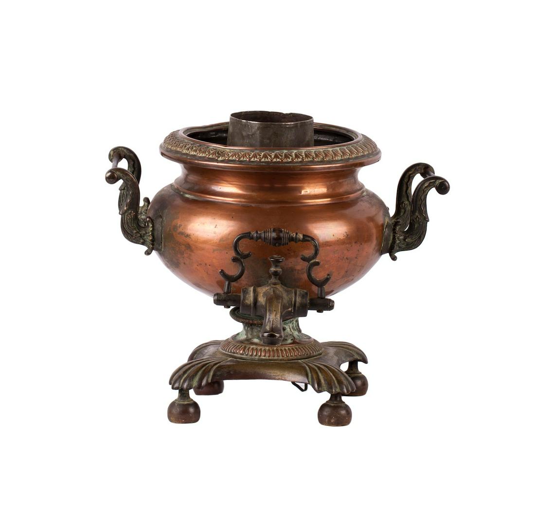 Small samovar in the shape of a vase — image 1