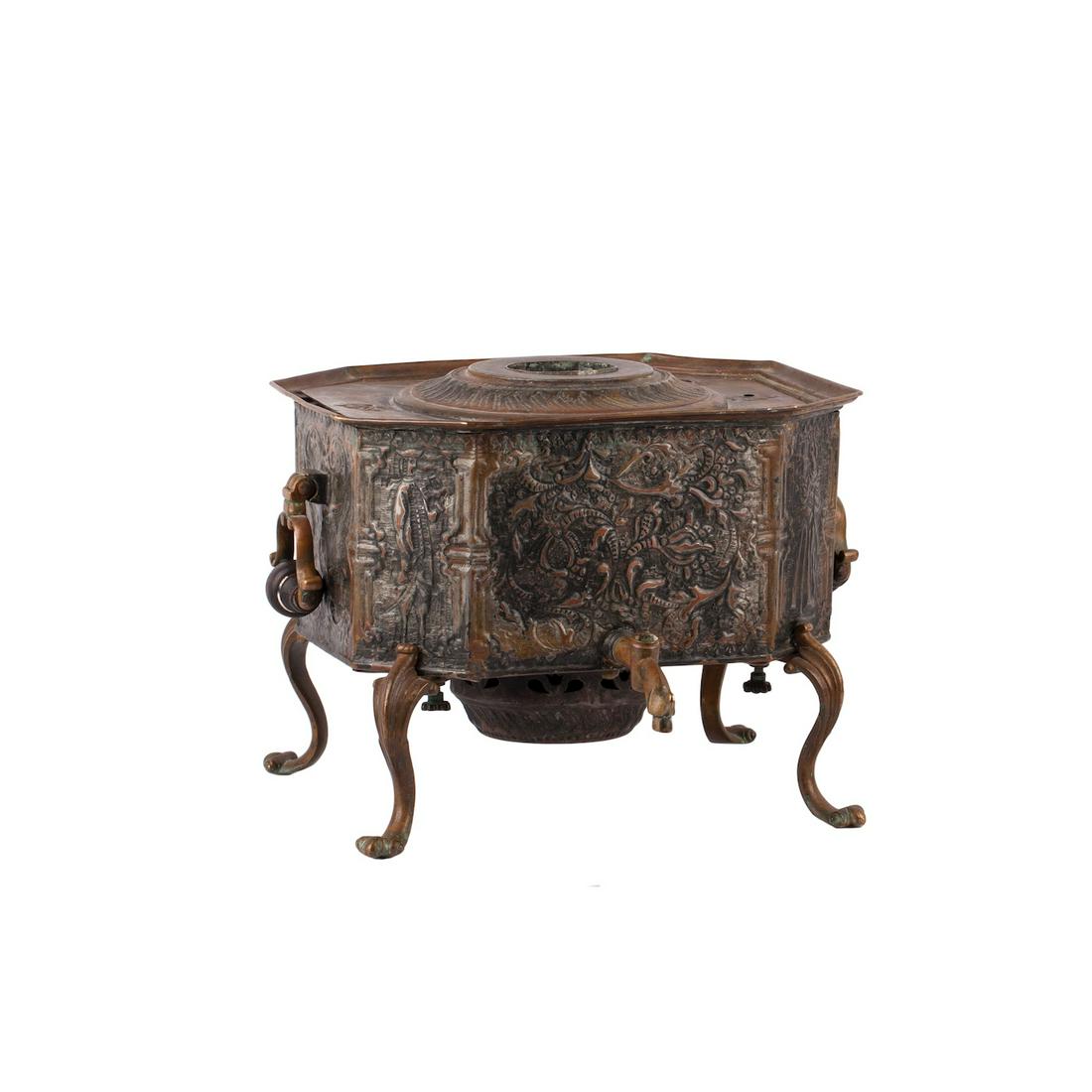 Russian copper traveling samovar — image 2