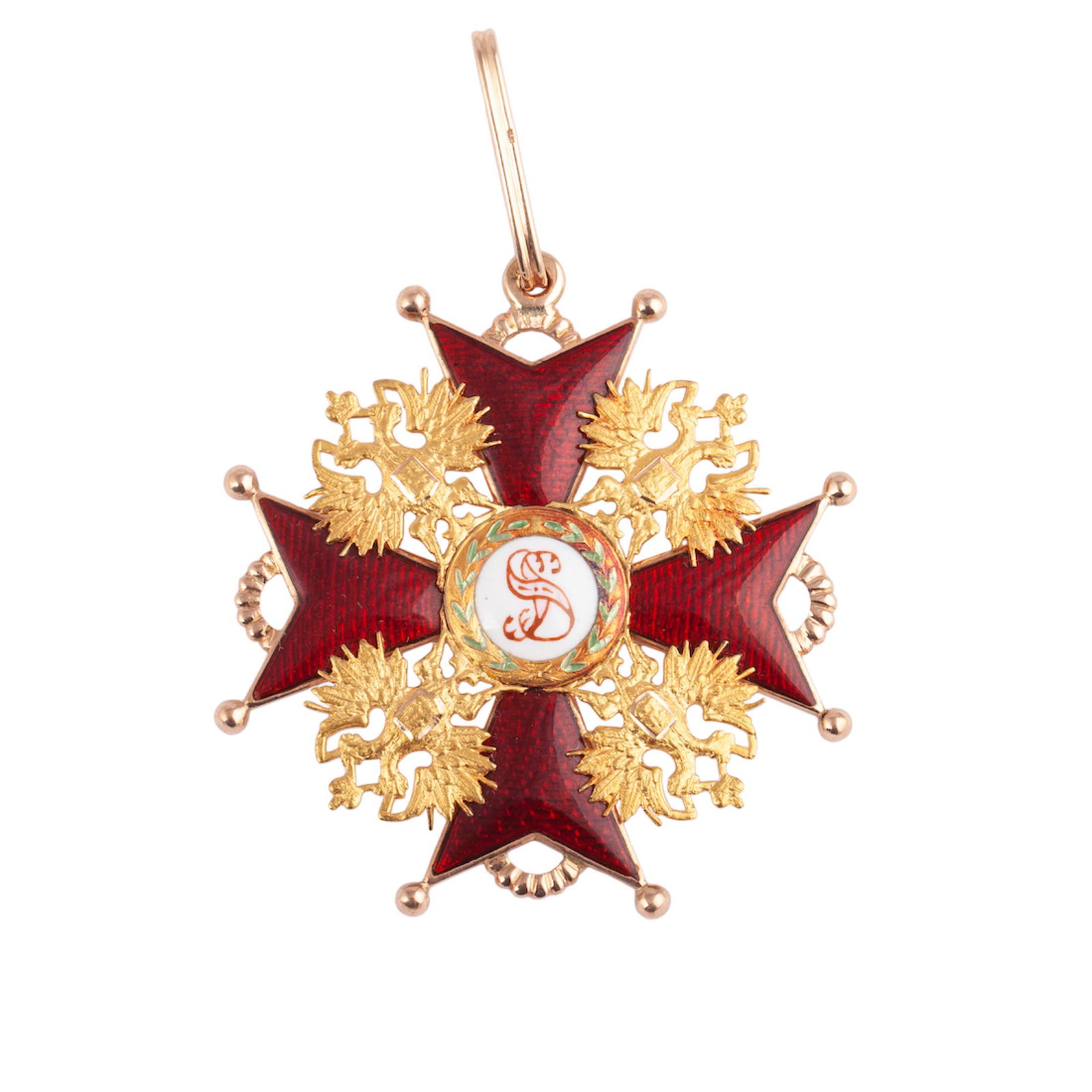 A 1st class Order of St. Stanislav set — image 2