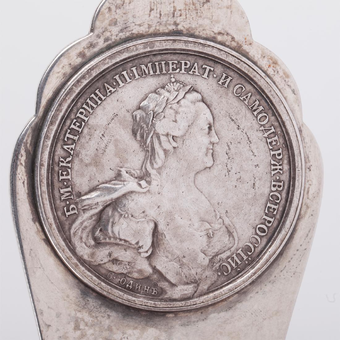 Faberge memorial silver kovsh — image 3