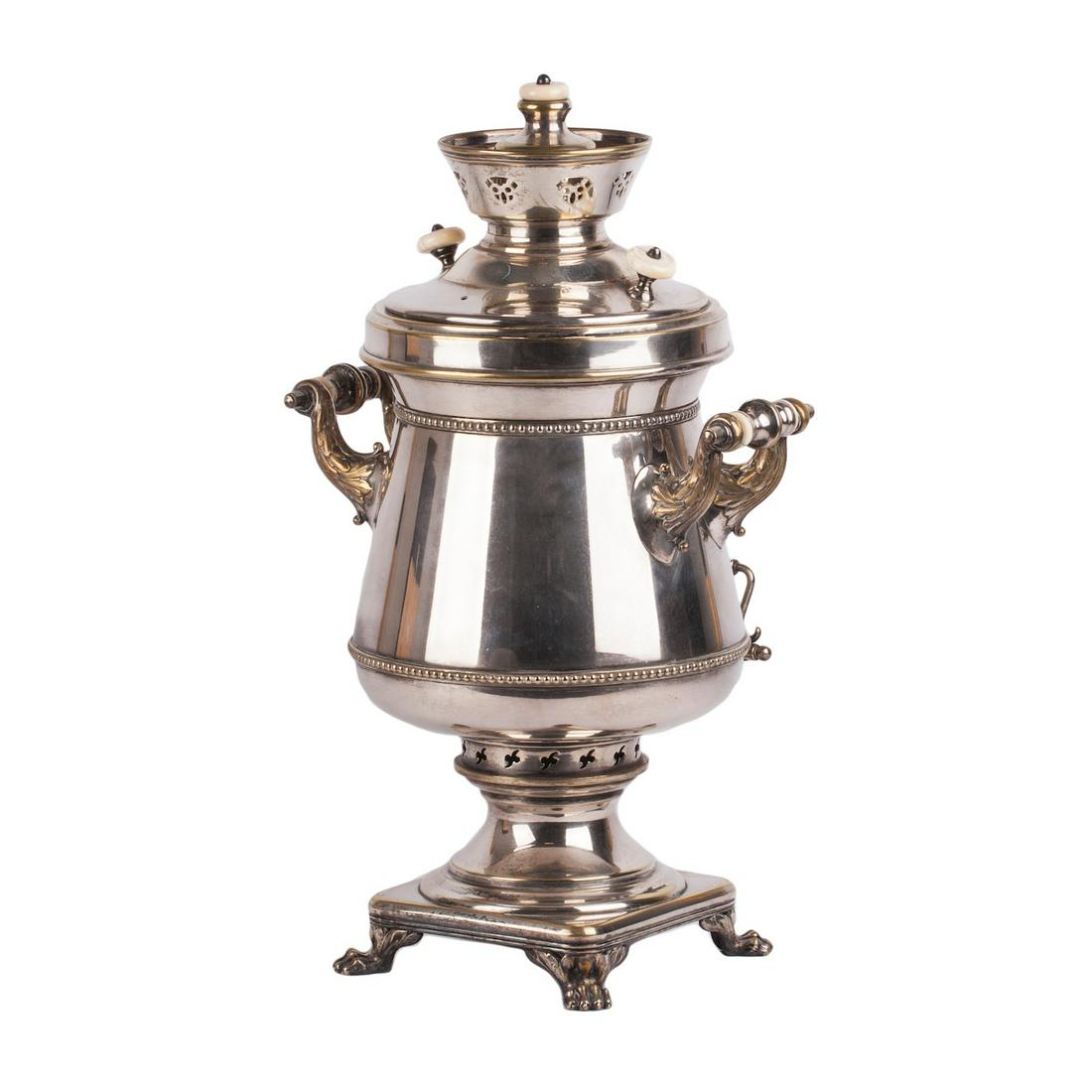19th century brass samovar — image 3