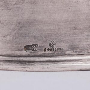 Unusual Faberge cast silver-gilt napkin — image 4