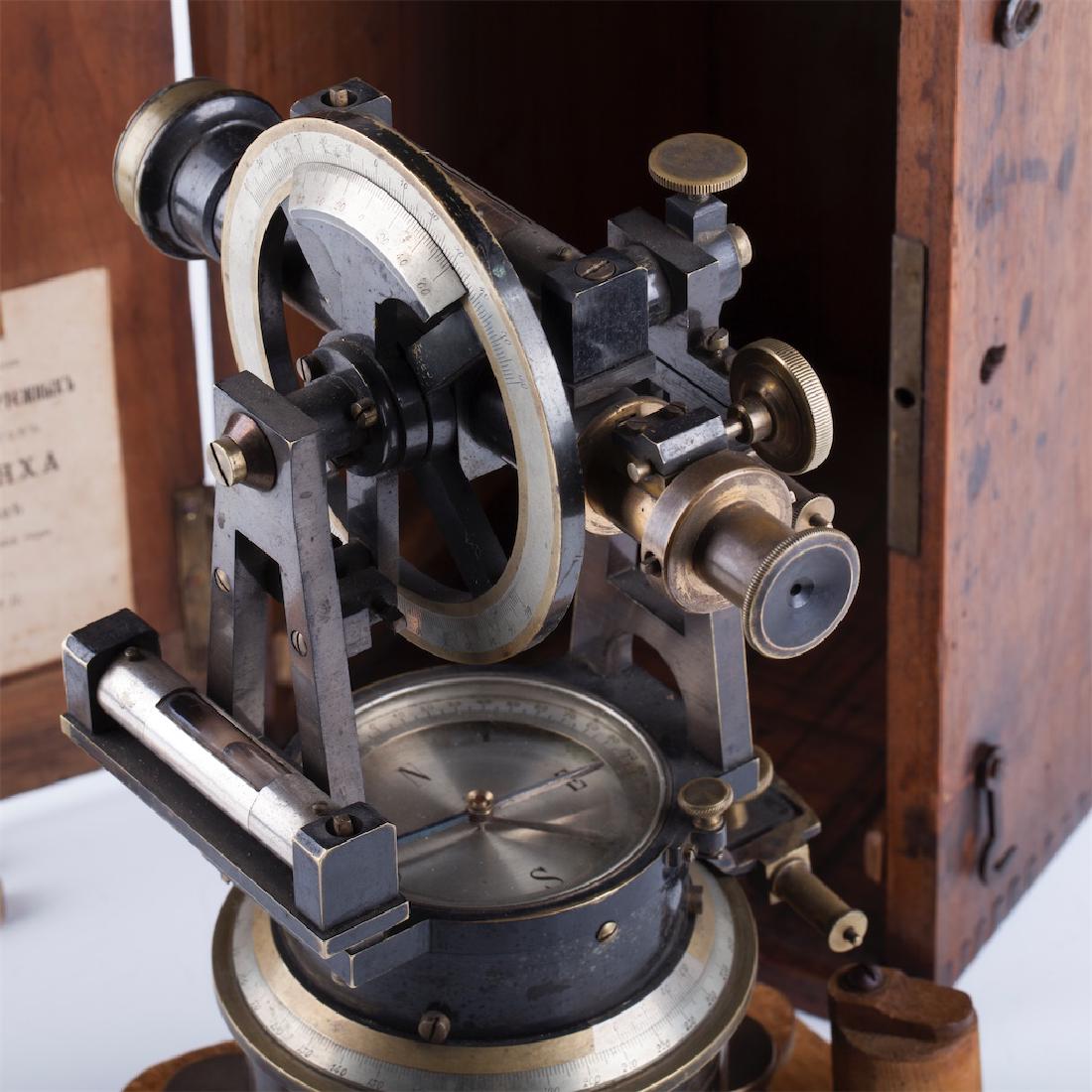 Russian theodolite by G.Gerlyah manufacture — image 3