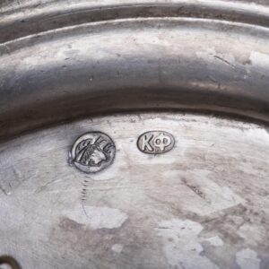 Unusual Faberge cast silver-gilt coin box — image 4