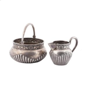 Faberge silver coffee set — image 1