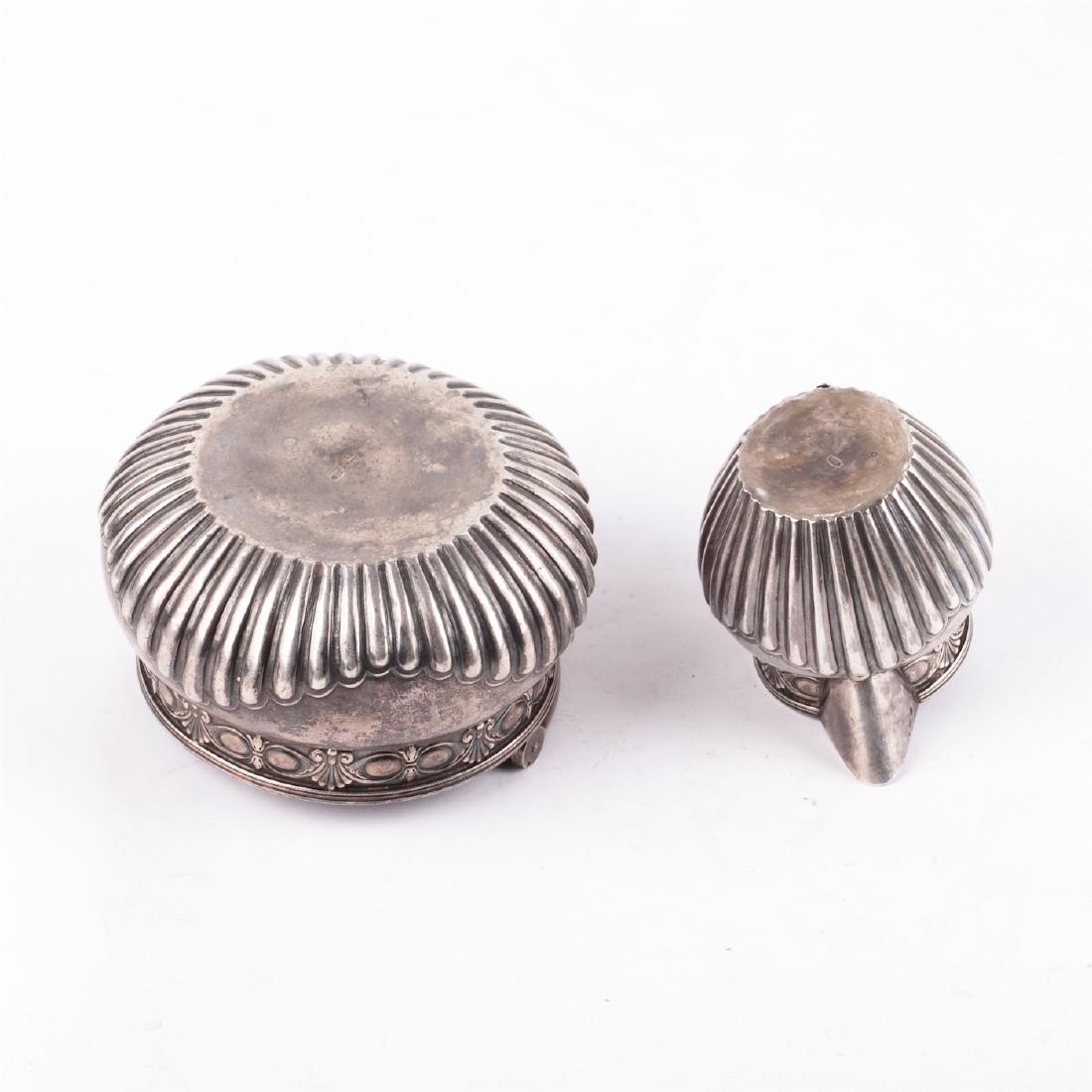 Faberge silver coffee set — image 3