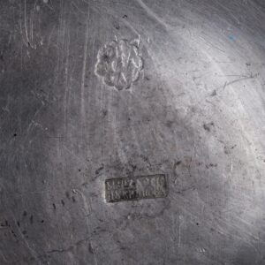 Russian metal dish with a lid — image 5