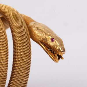 Russian gold and ruby bracelet — image 3