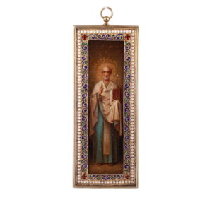A Russian icon of Saint Nicholas the Wonderworker — image 1