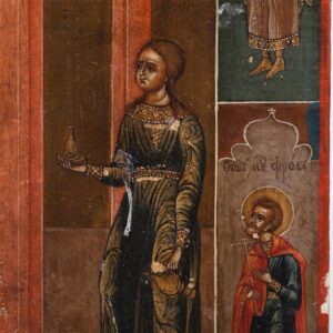Russian icon of Mother of God Nativity — image 4
