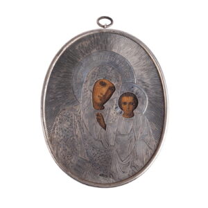 A Russian icon of the Kazanskaya Mother of God — image 1