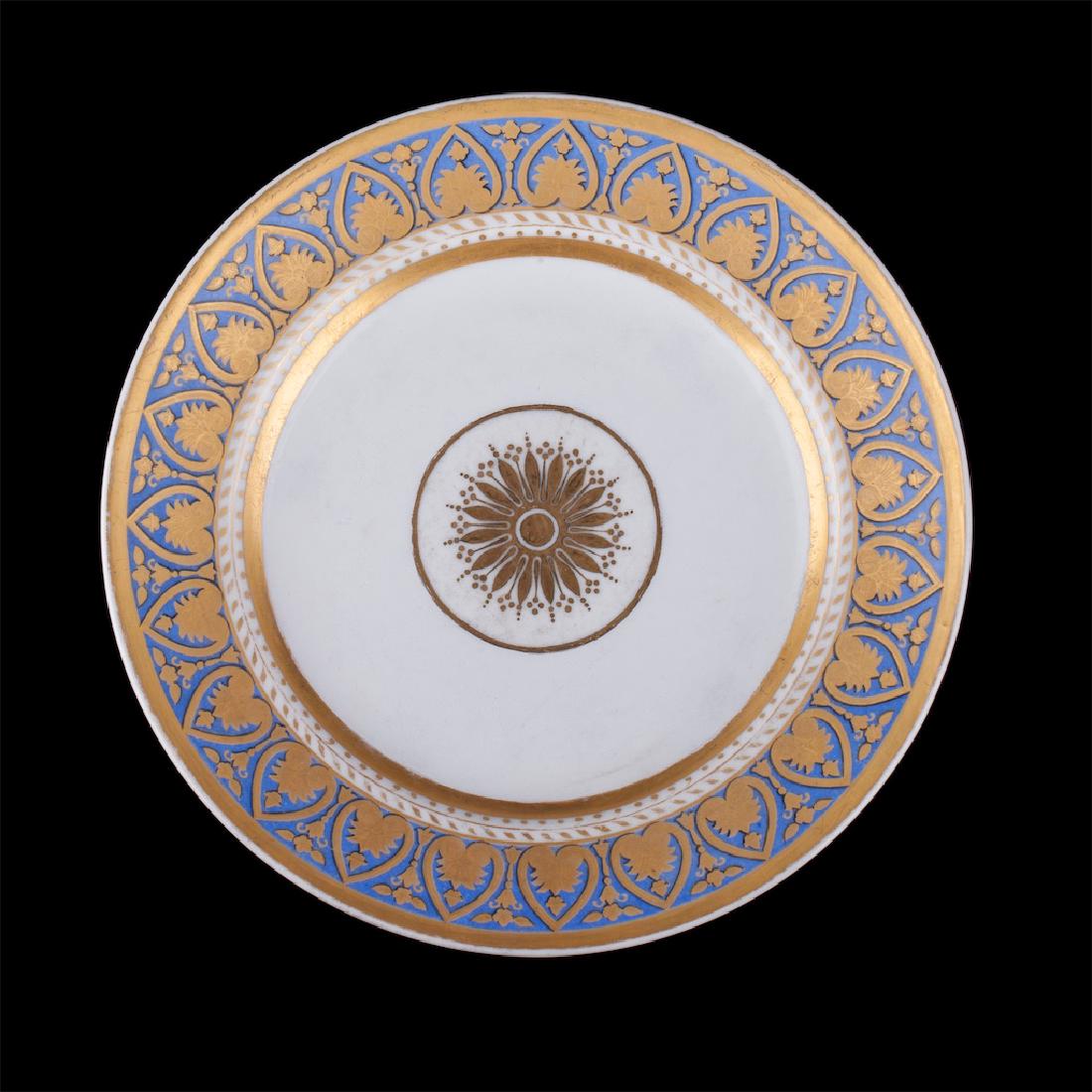 Imperial Russian porcelain plate — image 1