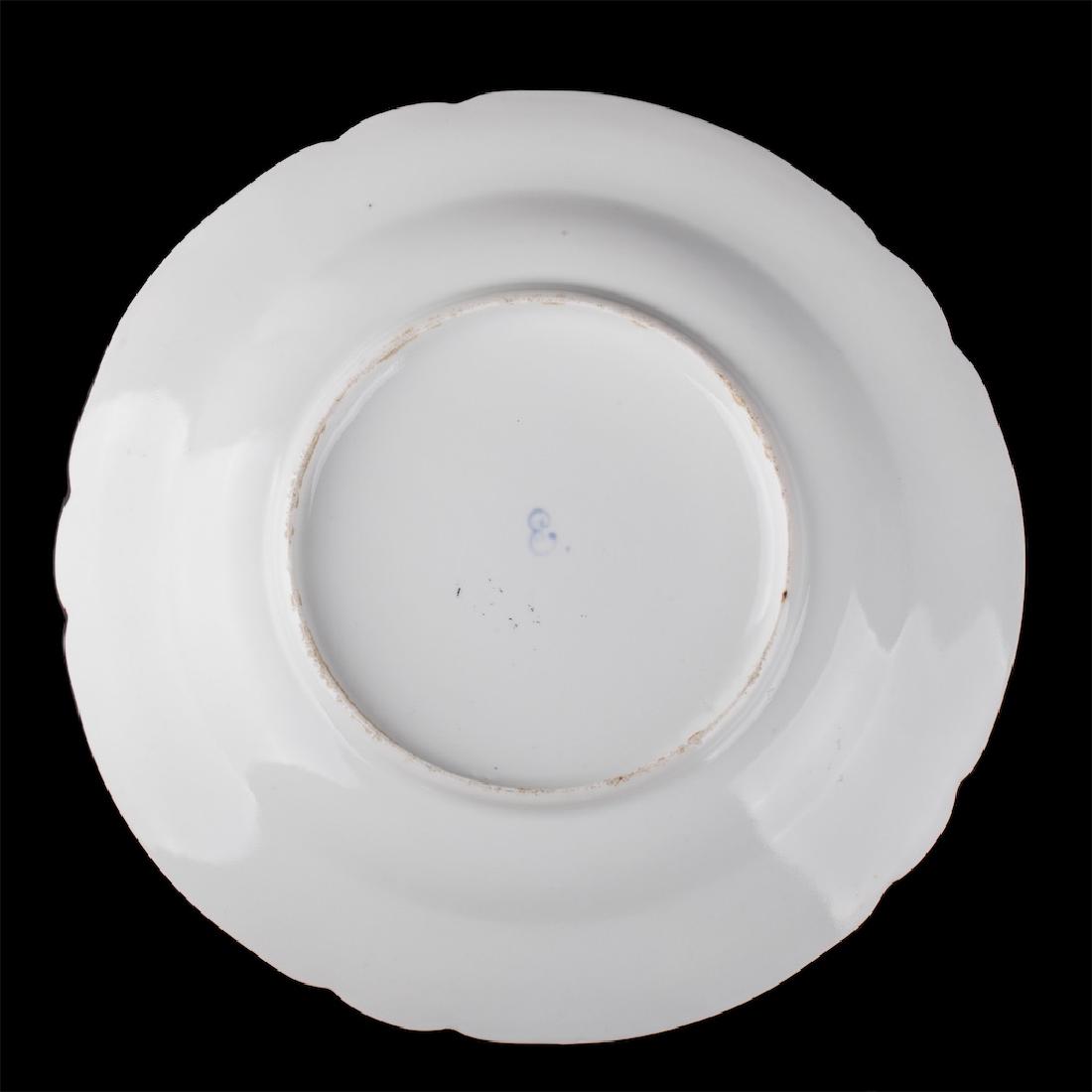 Russian Imperial plate with floral motif — image 2
