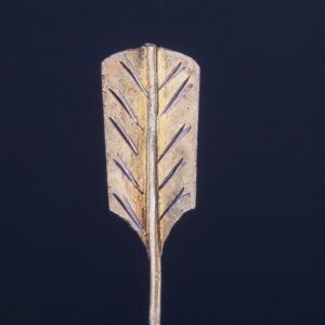 Russian silver-gilt tea spoons set — image 4