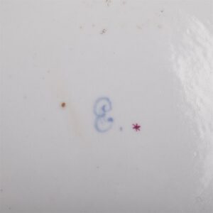 Russian Imperial plate with floral motif — image 3