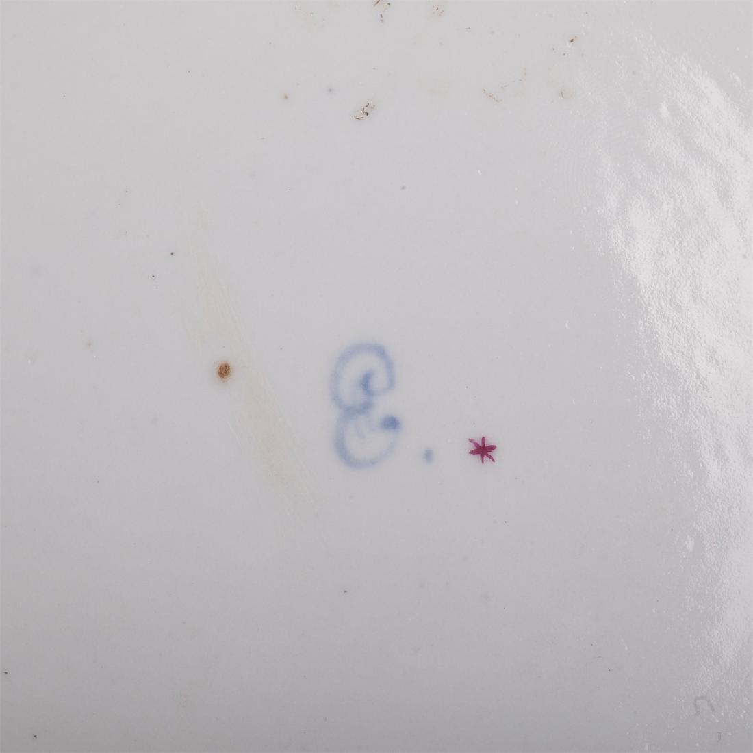 Russian Imperial plate with floral motif — image 3