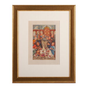 A sketch of an Easter postcard, Boris Zvorykin — image 1