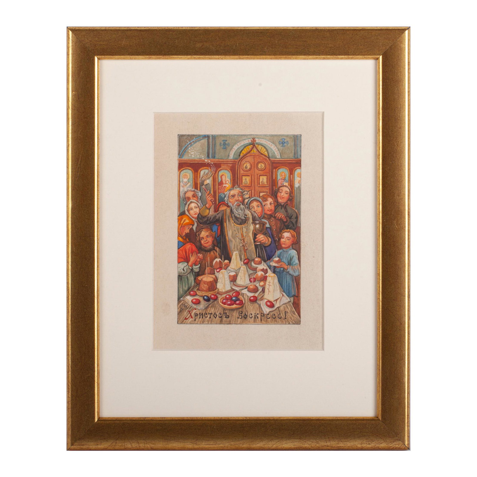 A sketch of an Easter postcard, Boris Zvorykin — image 1