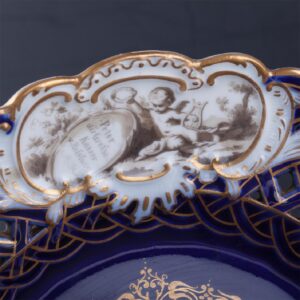 Meissen porcelain plate with Peter I portrait — image 3
