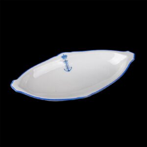Russian porcelain ladle from the Imperial yacht — image 1