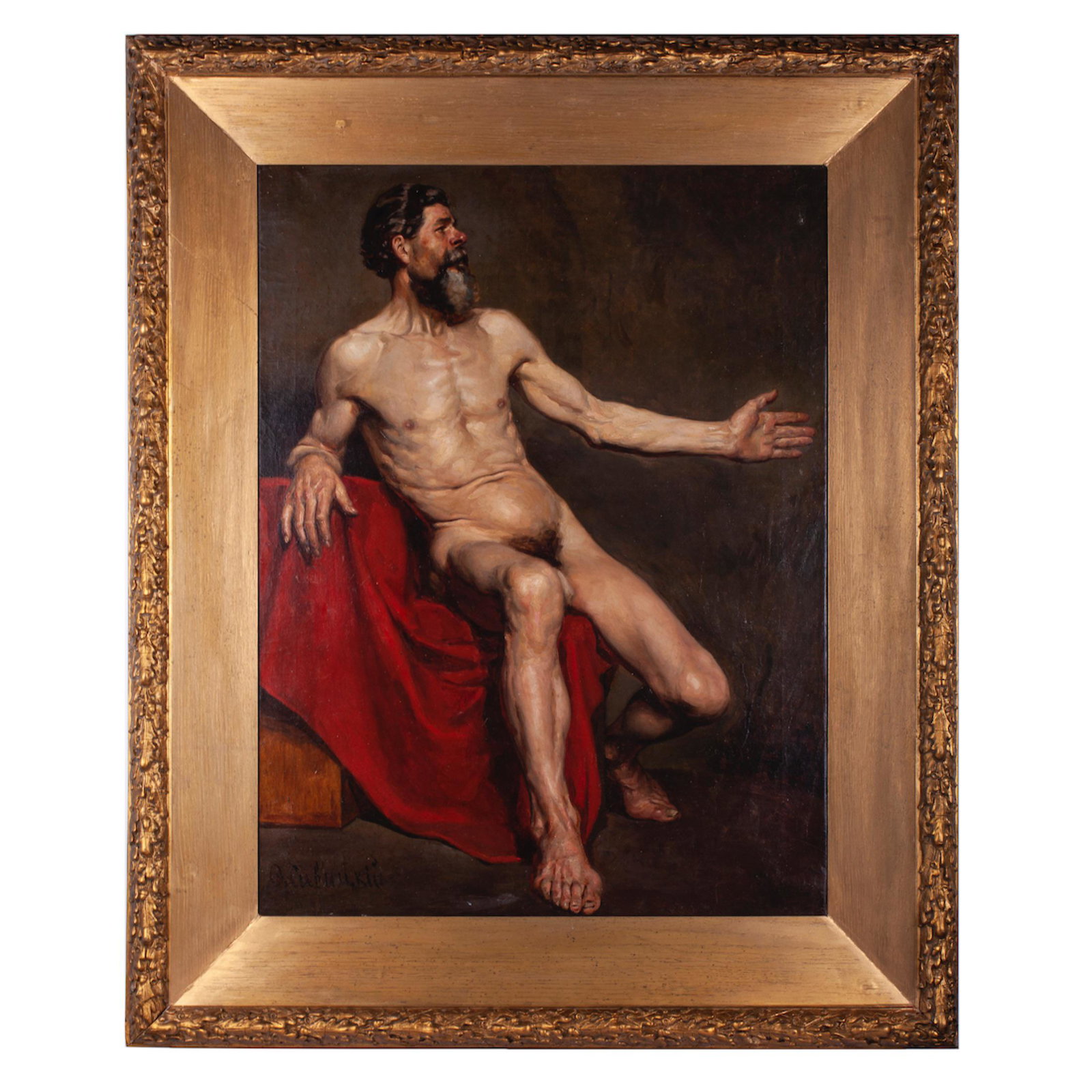 Foma-Ambrozy Sivitsky "Male Model" — image 1