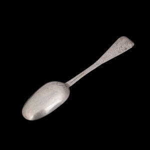 Rare 18th century silver table spoon — image 2