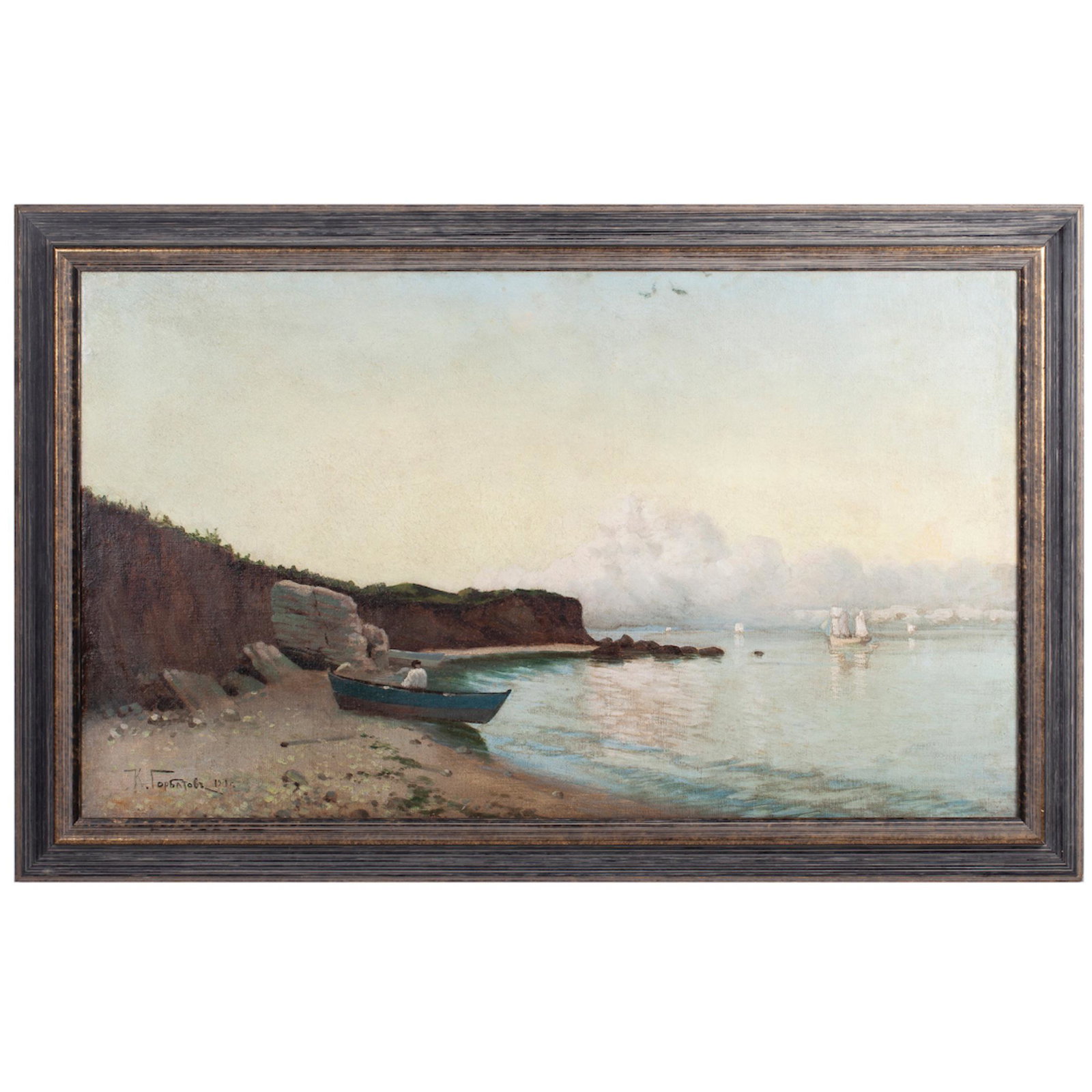 K. Gorbatov Ã¢â‚¬Å“View of the Volga River CoastÃ¢â‚¬ — image 1