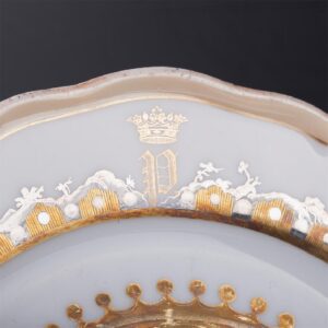Russian porcelain plate from Orlov service — image 2
