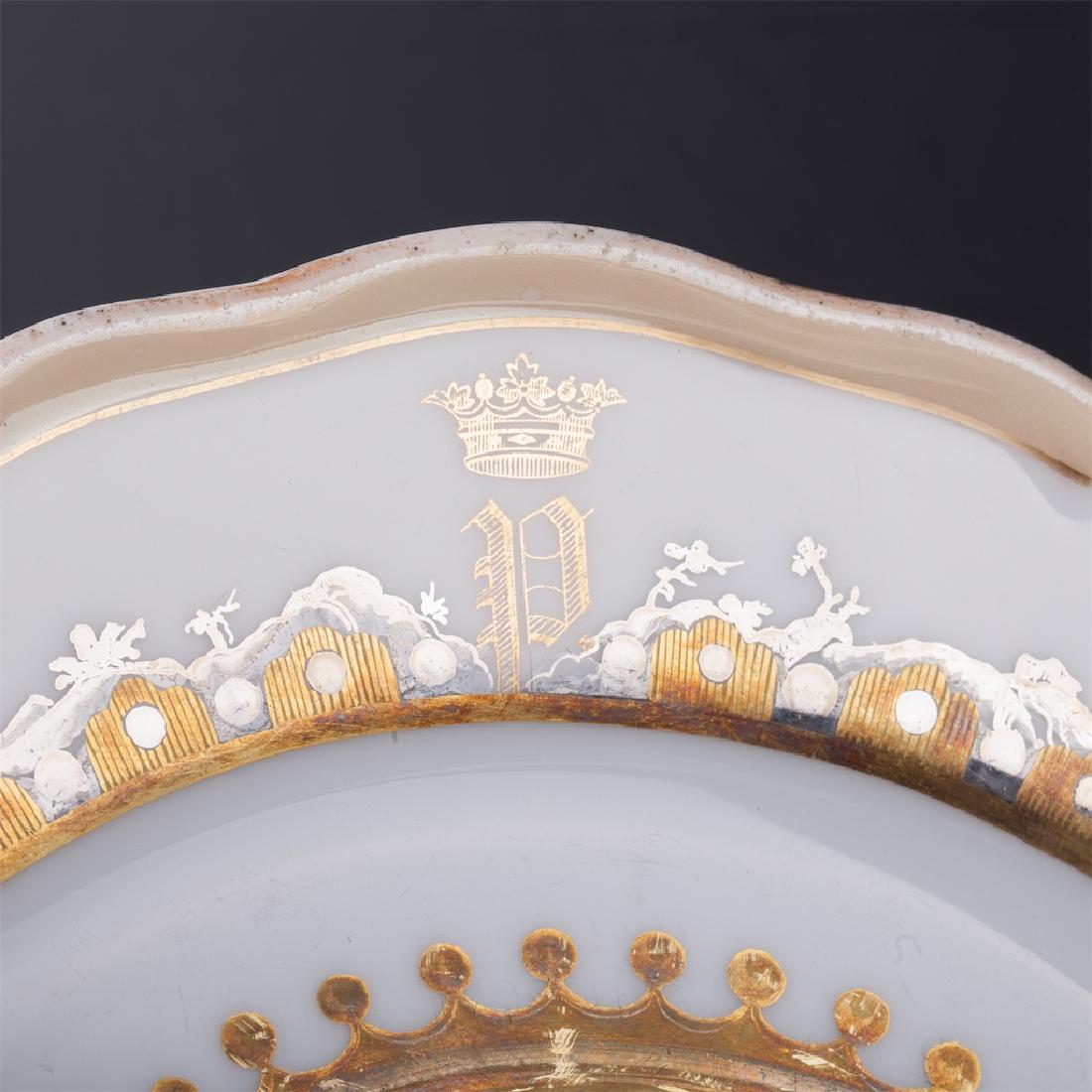Russian porcelain plate from Orlov service — image 2