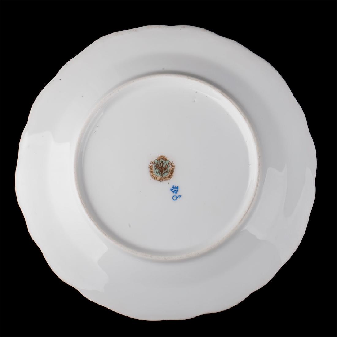 Russian porcelain plate from Orlov service — image 3