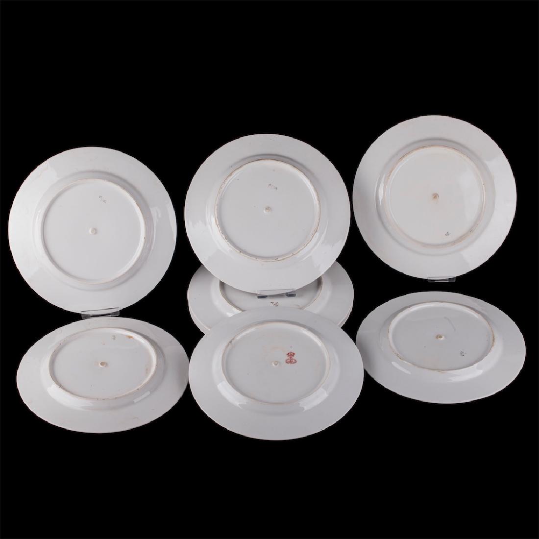 Russian decorative porcelain set of plates — image 6
