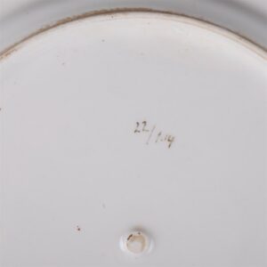 Russian decorative porcelain set of plates — image 8