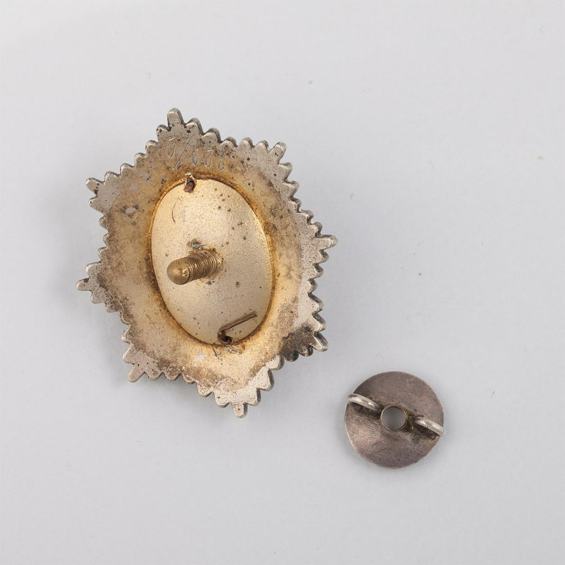 Russian badge. 1st Kiev Military School — image 2