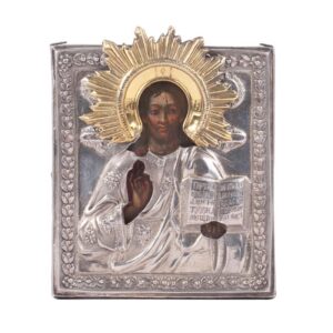 Russian travel icon "Christ Pantokrator" — image 1