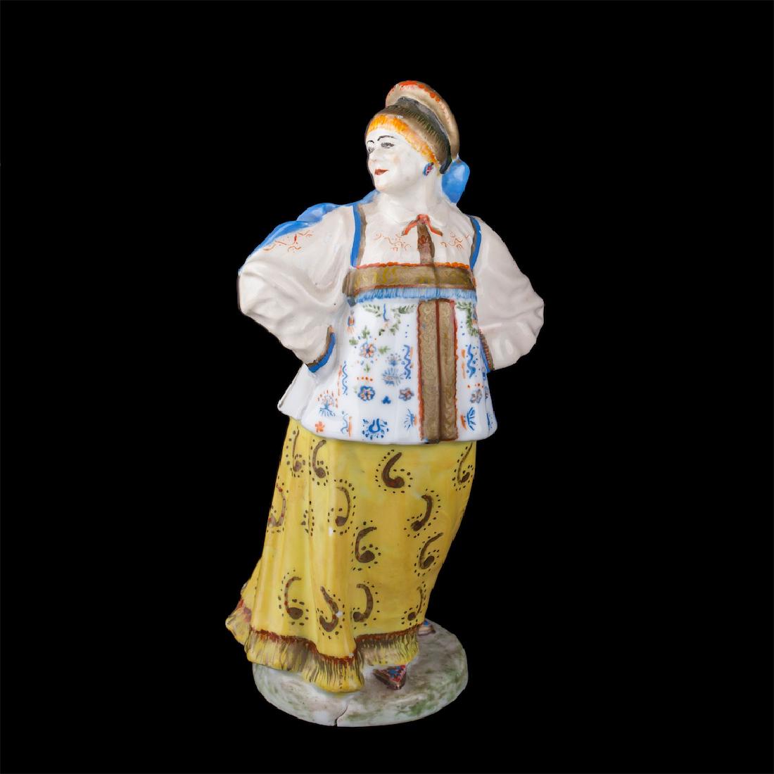 Rare Russian figure "Dancing peasant" — image 1