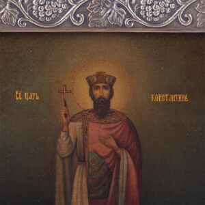 Russian icon of Saint Tzar Konstantin — image 2